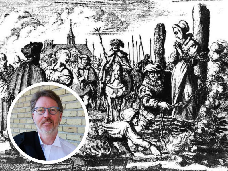 Hekseafbrænding (fra Wikimedia) og Torben Brink