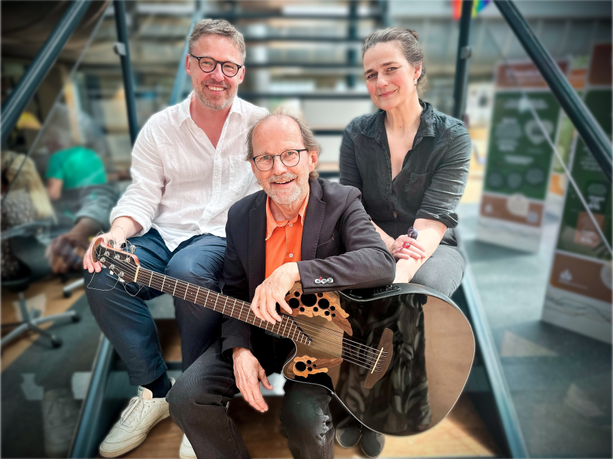 Henrik Gadegaard, Peter Elmelund og Signe Winther Brinkmann.