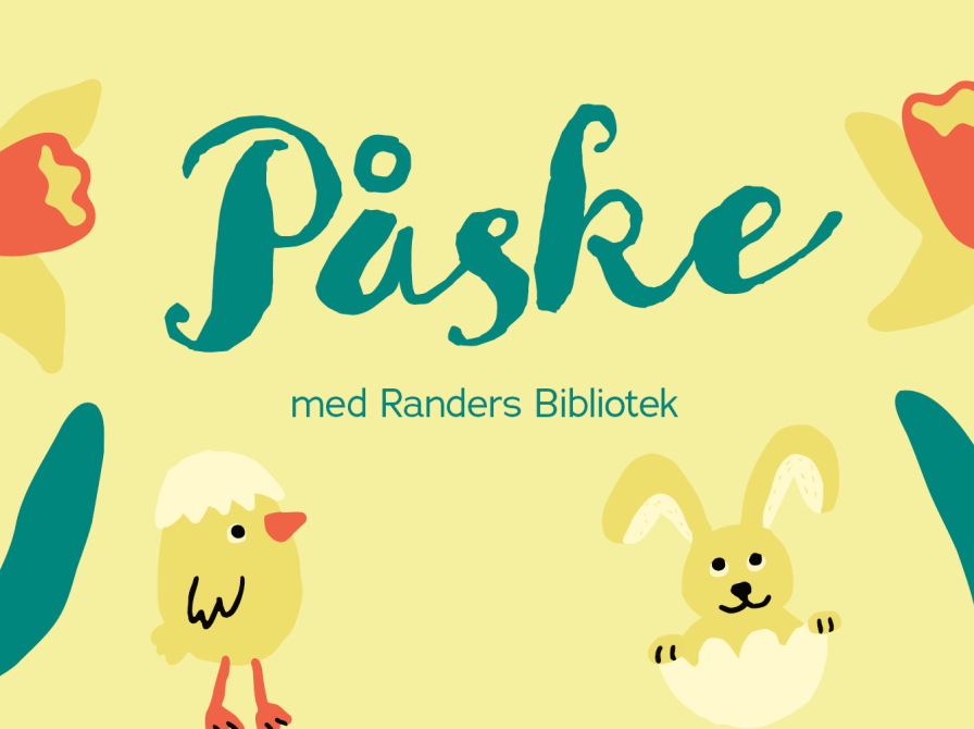 Påske på randersbibliotek grafik 